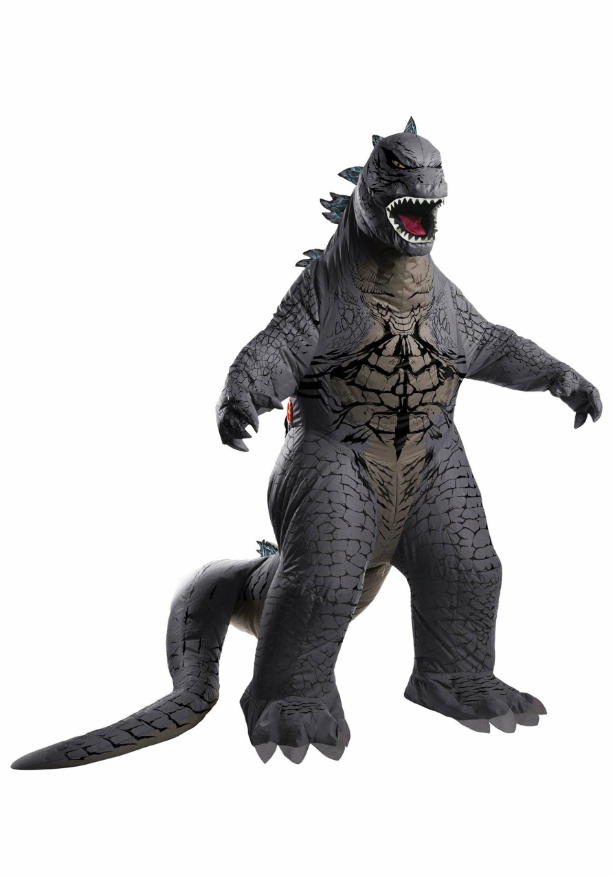 Tv / Movie Costumes *  | Rubies Costume Inflatable Godzilla Vs Kong Godzilla Adult Costume